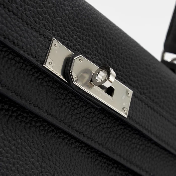 Best Replica Hermès Kelly 32 Togo Matte Black PHW - DLF - Image 7