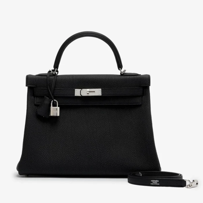 Best Replica Hermès Kelly 32 Togo Matte Black PHW – DLF