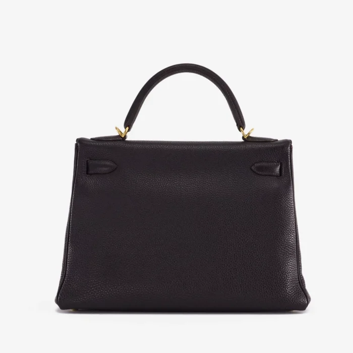 Best Replica Hermès Kelly 32 Togo Raisin GHW - DLF - Image 2