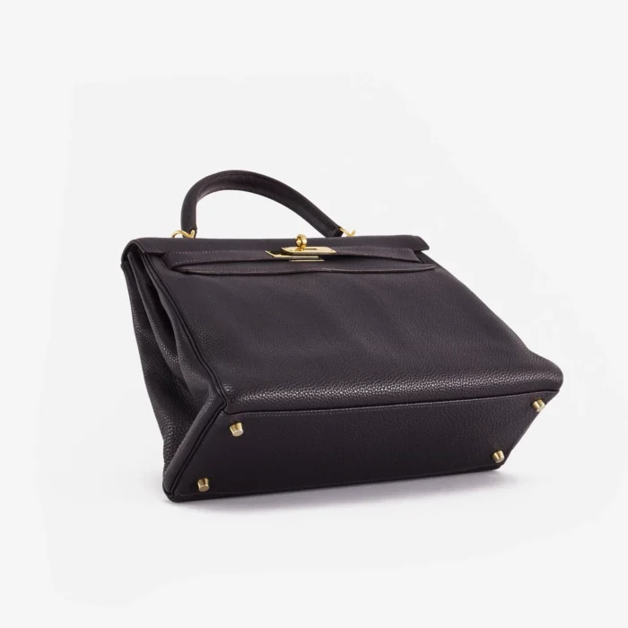 Best Replica Hermès Kelly 32 Togo Raisin GHW - DLF - Image 3