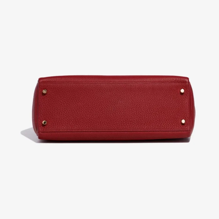 Best Replica Hermès Kelly 32 Togo Rouge Grenat GHW - Replica Handbags - Image 3