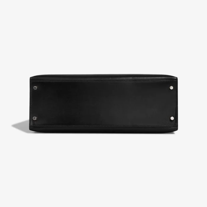 Best Replica Hermès Kelly 35 Box Black PHW - Replica Handbags - Image 3