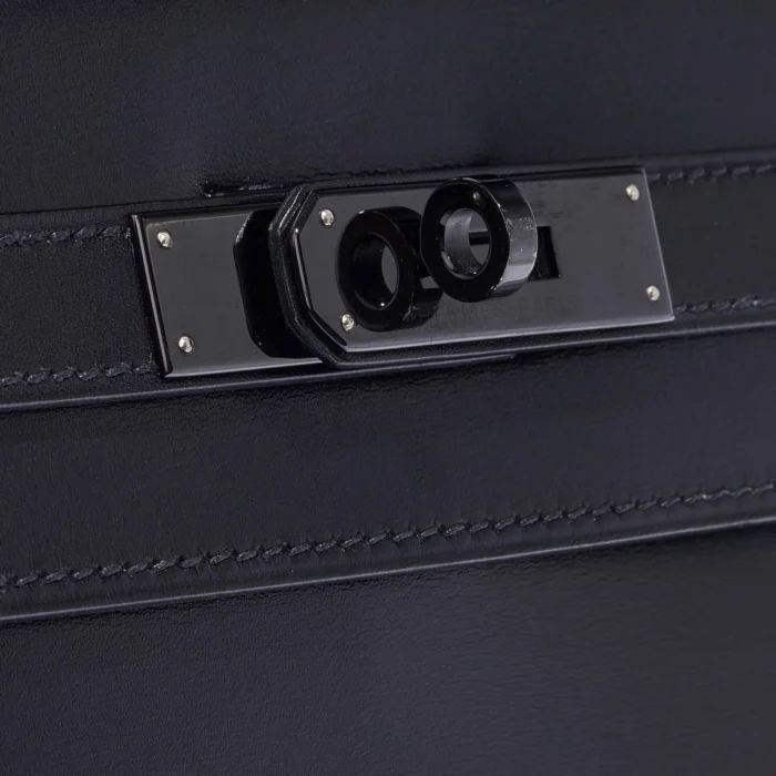 Best Replica Hermès Kelly 35 Box So Black BHW - DLF - Image 7