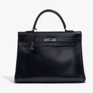Best Replica Hermès Kelly 35 Box So Black BHW | Direct Luxury