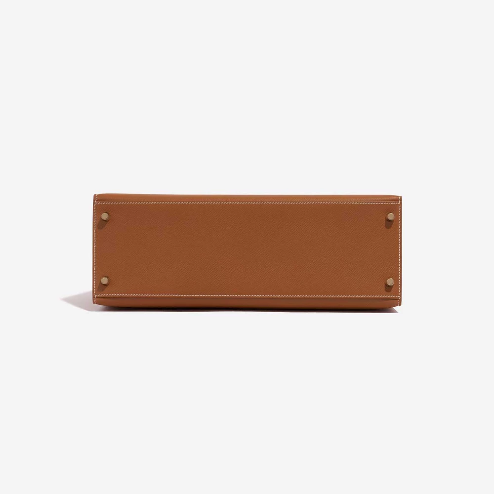 Best Replica Hermès Kelly 35 Epsom Gold GHW - Replica Handbags - Image 3