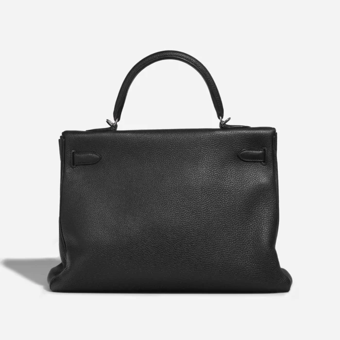 Best Replica Hermès Kelly 35 Togo Black PHW - Replica Handbags - Image 2