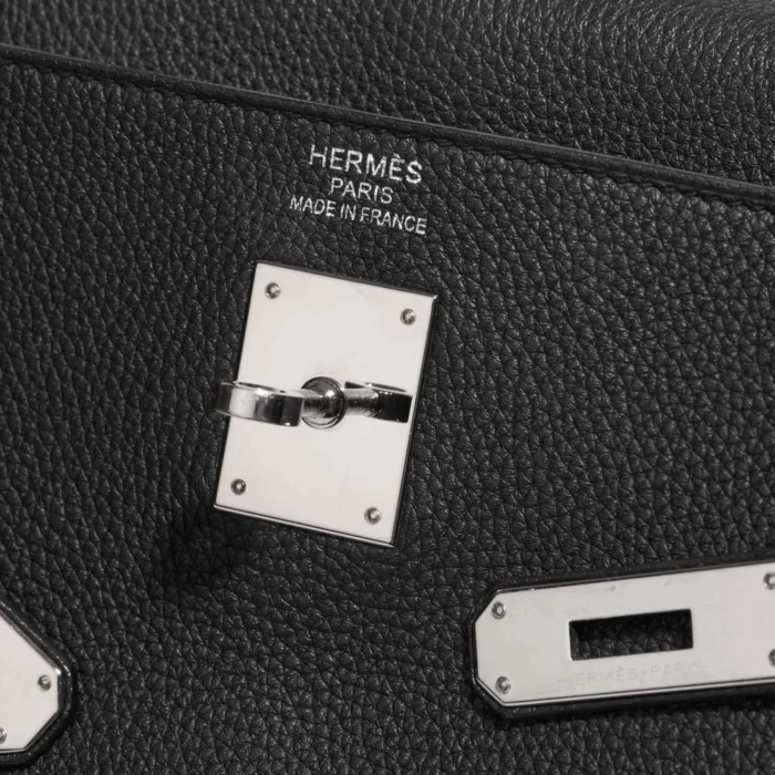 Best Replica Hermès Kelly 35 Togo Black PHW - Replica Handbags - Image 5