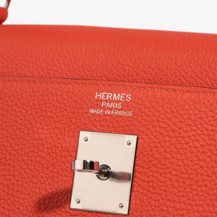 Best Replica Hermès Kelly 35 Togo Capucine PHW - Replica Handbags - Image 6