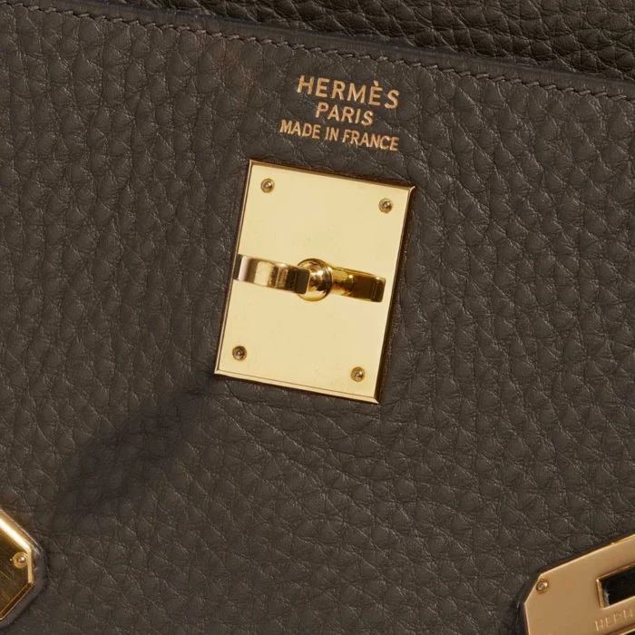 Best Replica Hermès Kelly 35 Togo Chocolate GHW - Replica Handbags - Image 5