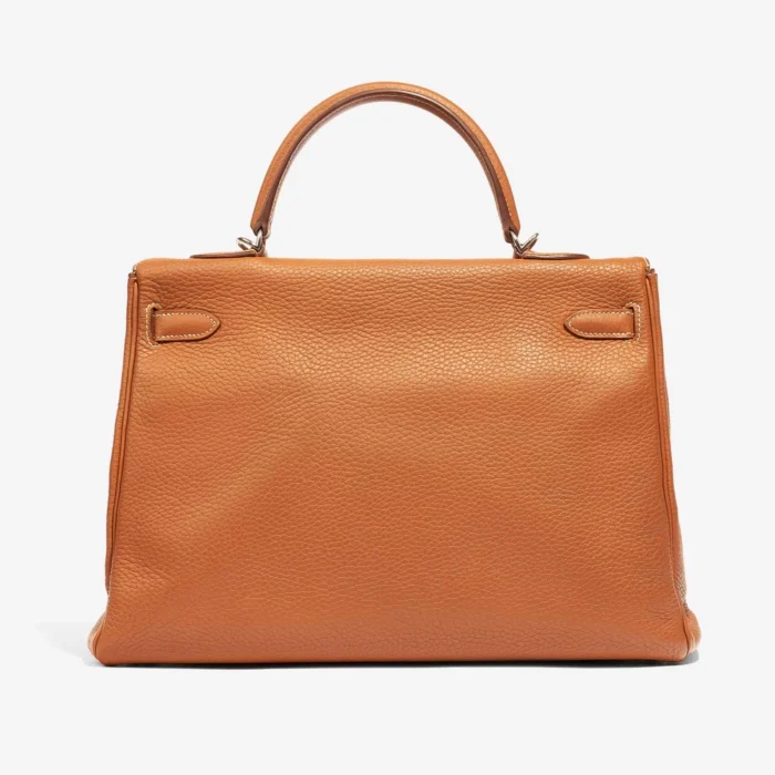 Best Replica Hermès Kelly 35 Togo Gold GHW - DLF - Image 2