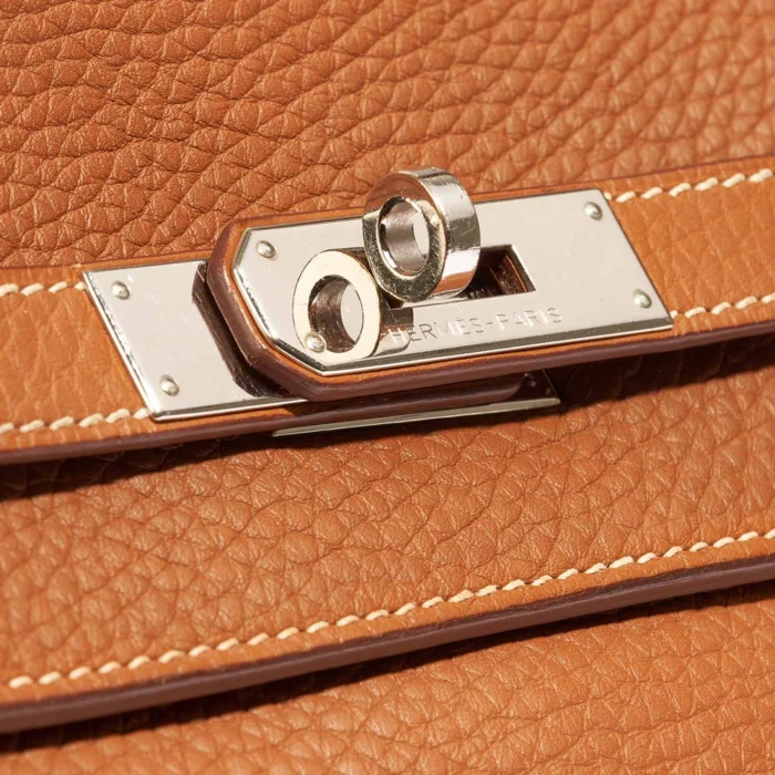 Best Replica Hermès Kelly 35 Togo Gold GHW - DLF - Image 7