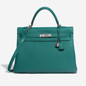 Best Replica Hermès Kelly 35 Togo Malachite PHW | DLF