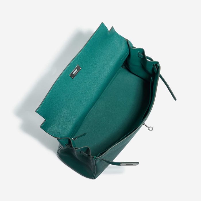 Best Replica Hermès Kelly 35 Togo Malachite PHW - Replica Handbags - Image 5