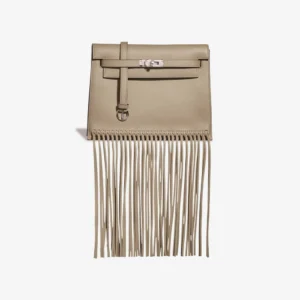 Best Replica Hermès Kelly Danse Anate Swift Beige Marfa PHW - Replica Handbags
