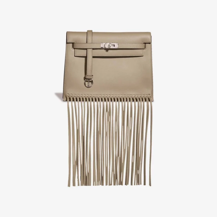 Best Replica Hermès Kelly Danse Anate Swift Beige Marfa PHW - Replica Handbags