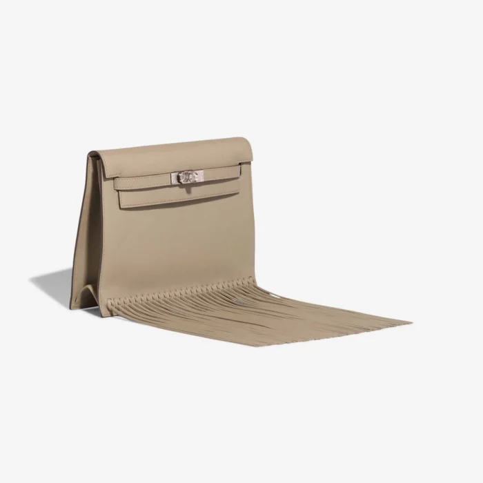 Best Replica Hermès Kelly Danse Anate Swift Beige Marfa PHW - Replica Handbags - Image 4