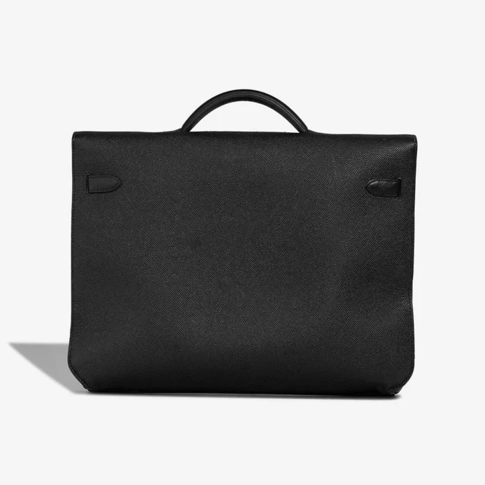 Best Replica Hermès Kelly Depêches 36 Epsom Black PHW - Replica Handbags - Image 2