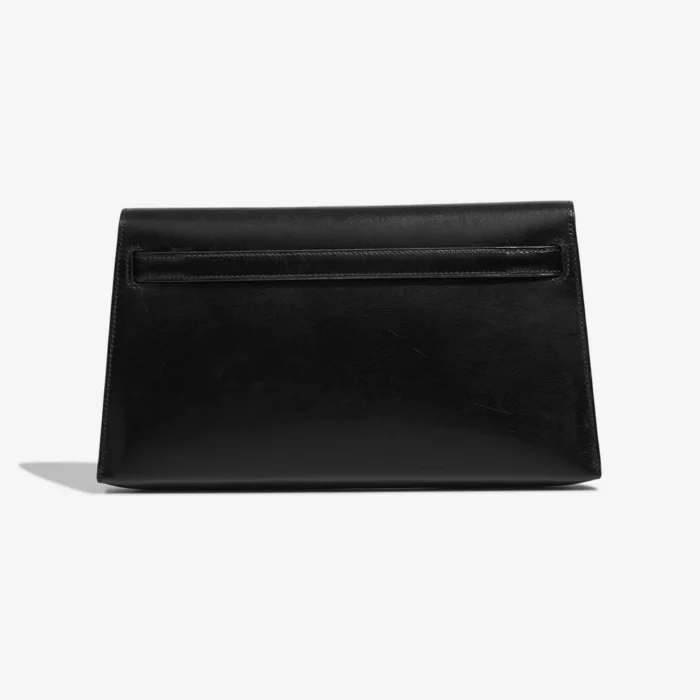 Best Replica Hermès Kelly Elan Pochette Box Black GHW - Replica Handbags - Image 2