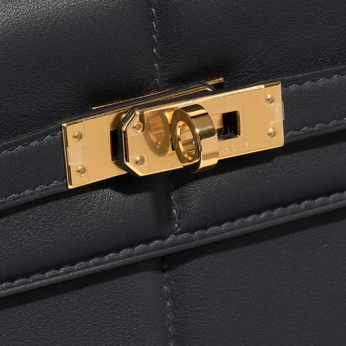 Best Replica Hermès Kelly Padded 25 Swift Caban GHW - Replica Handbags - Image 7