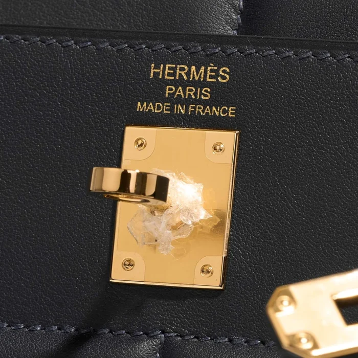 Best Replica Hermès Kelly Padded 25 Swift Caban GHW - Replica Handbags - Image 6