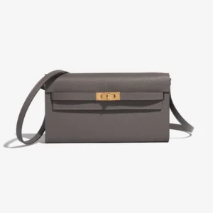 Best Replica Hermès Kelly To Go Gris Meyer GHW | Direct Luxury
