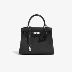 Best Replica Hermès Kelly Touch 25 Black PHW - Luxury Handbags