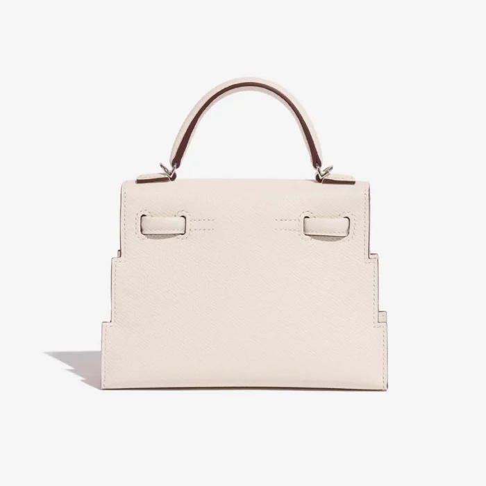Best Replica Hermès Kellydole Picto Epsom Nata/Lime/Mauve Sylvestre/Chai PHW - Replica Handbags - Image 2