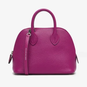 Best Replica Hermès Mini Bolide Chevre Rose Pourpre PHW - DLF