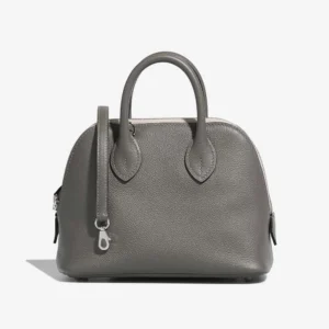 Best Replica Hermès Mini Bolide Evercolor Gris Meyer/Beton PHW