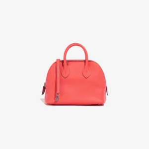Best Replica Hermès Mini Bolide Evercolor Rose Texas PHW | DLF