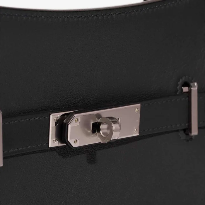 Best Replica Hermès Mini Jypsiere Evercolor Caban PHW - Replica Handbags - Image 7