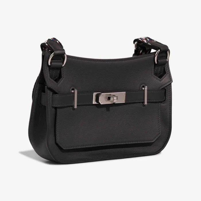 Best Replica Hermès Mini Jypsiere Evercolor Caban PHW - Replica Handbags - Image 5