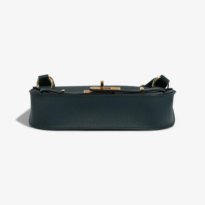Best Replica Hermès Mini Jypsiere Evercolor Vert Cypres/Vert Rousseau GHW - Replica Handbags - Image 4
