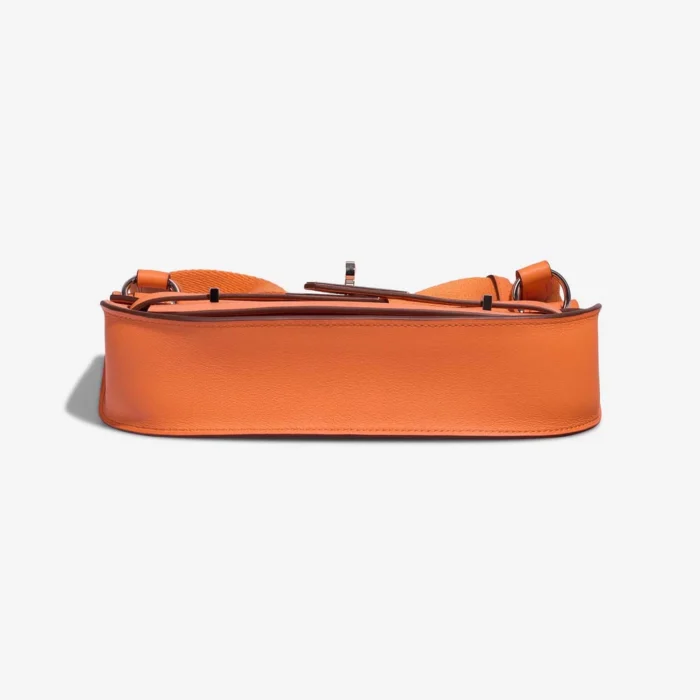 Best Replica Hermès Mini Jypsiere Swift Orange H PHW - Replica Handbags - Image 4