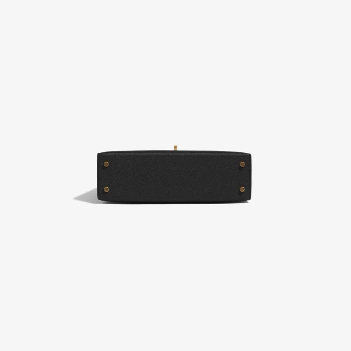 Best Replica Hermès Mini Kelly Epsom Black GHW - Replica Handbags - Image 3