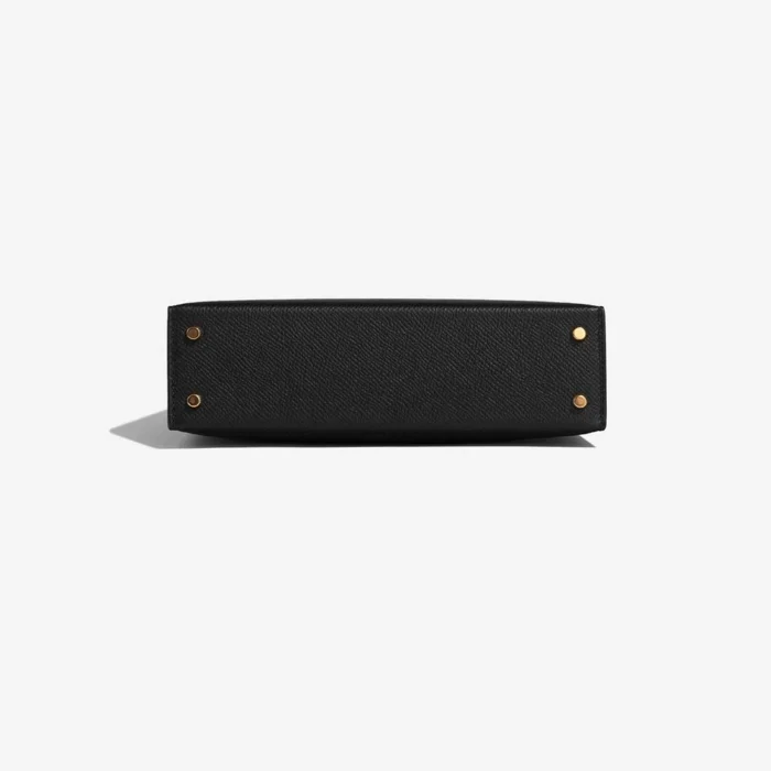 Best Replica Hermès Mini Kelly Epsom Black GHW - Replica Handbags - Image 3