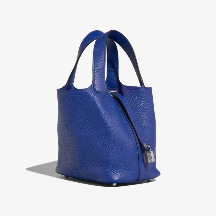 Best Replica Hermès Picotin 18 Bleu Electrique PHW - Replica Handbags - Image 5