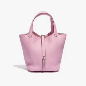 Best Replica Hermès Picotin 18 Clemence Mauve Sylvestre PHW