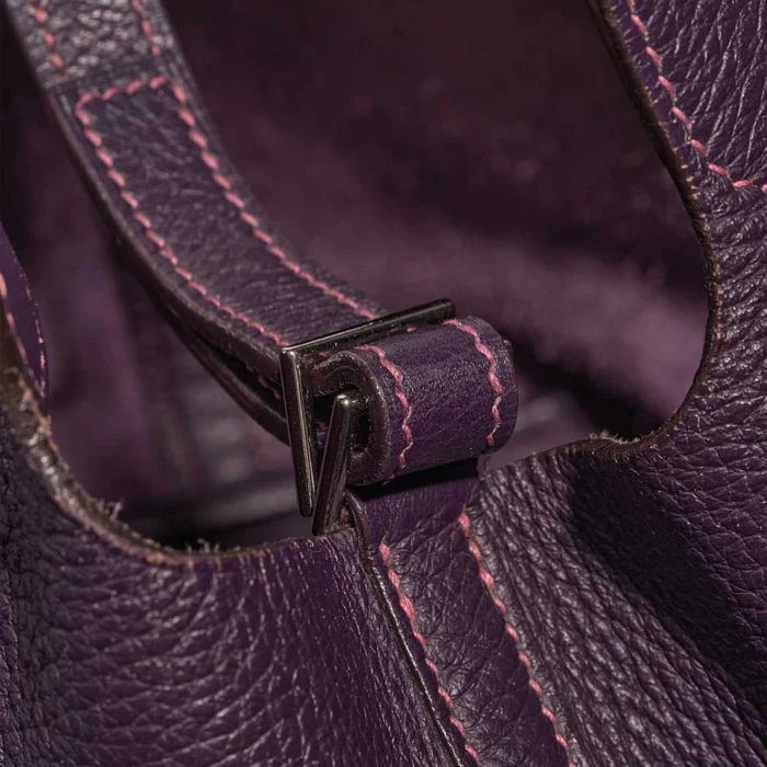 Best Replica Hermès Picotin 18 Clemence Raisin PHW - Replica Handbags