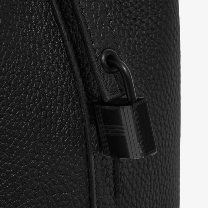 Best Replica Hermès Picotin 18 Taurillon Clemence Black RHW - Replica Handbags - Image 7