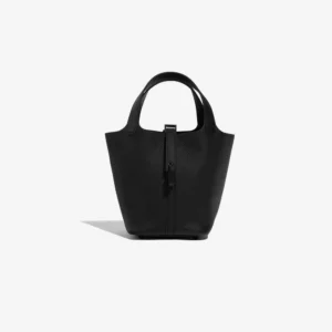 Best Replica Hermès Picotin 18 Taurillon Clemence Black RHW