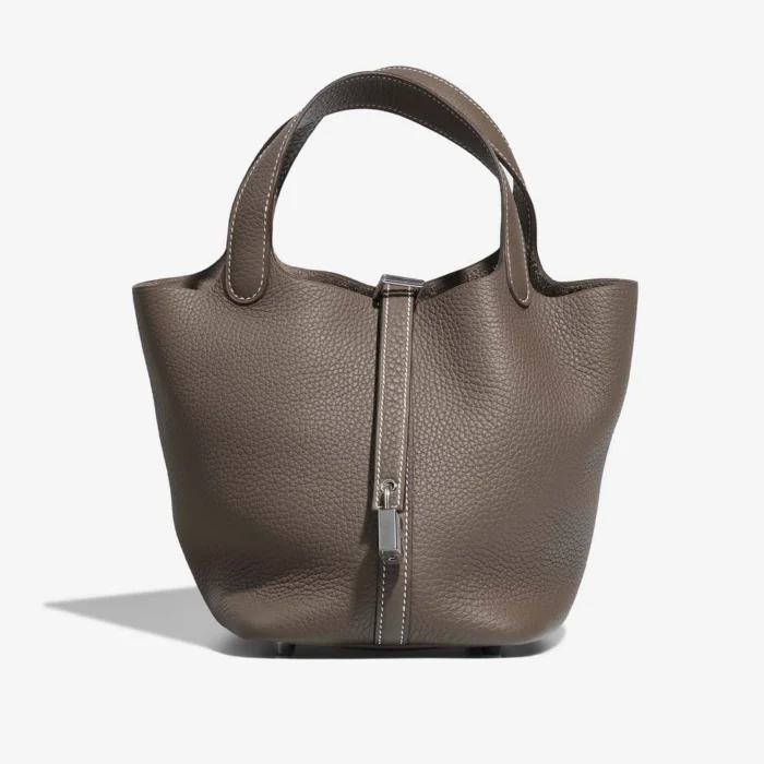 Best Replica Hermès Picotin 18 Clemence Etoupe PHW - DLF