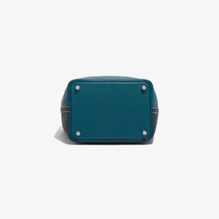Best Replica Hermès Picotin 18 Taurillon Clemence Vert Cypress/Vert Bosphore PHW - Replica Handbags - Image 3