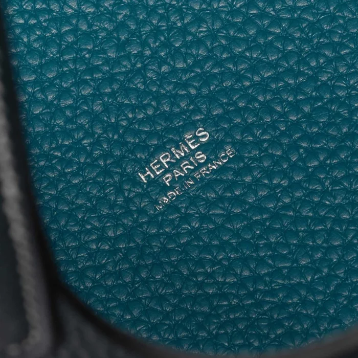 Best Replica Hermès Picotin 18 Taurillon Clemence Vert Cypress/Vert Bosphore PHW - Replica Handbags - Image 6