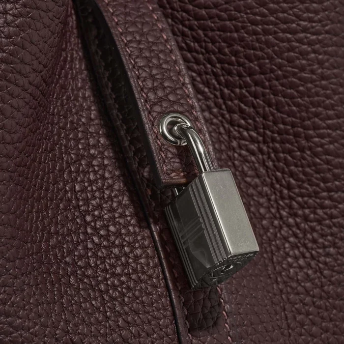 Best Replica Hermès Picotin 22 Clemence Rouge Sellier PHW - Replica Handbags - Image 7