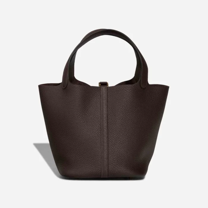 Best Replica Hermès Picotin 22 Taurillon Clemence ebene GHW - Replica Handbags - Image 3