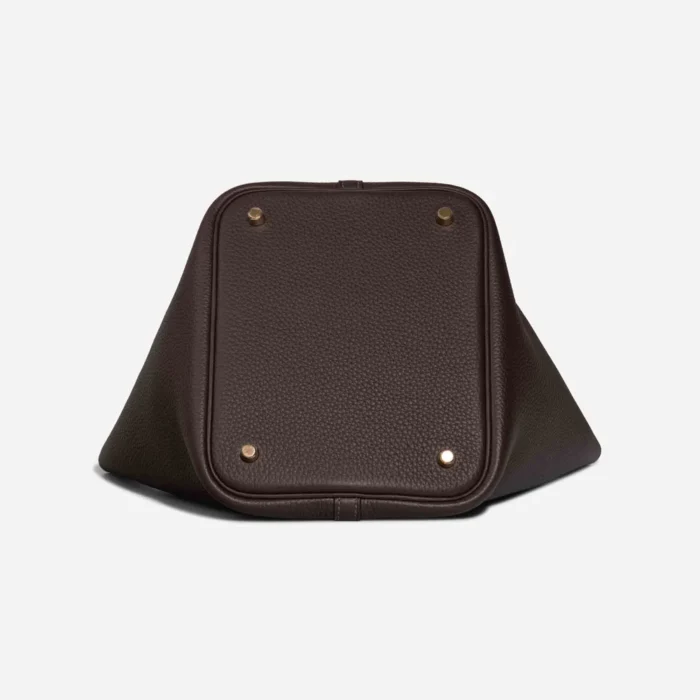 Best Replica Hermès Picotin 22 Taurillon Clemence ebene GHW - Replica Handbags - Image 4