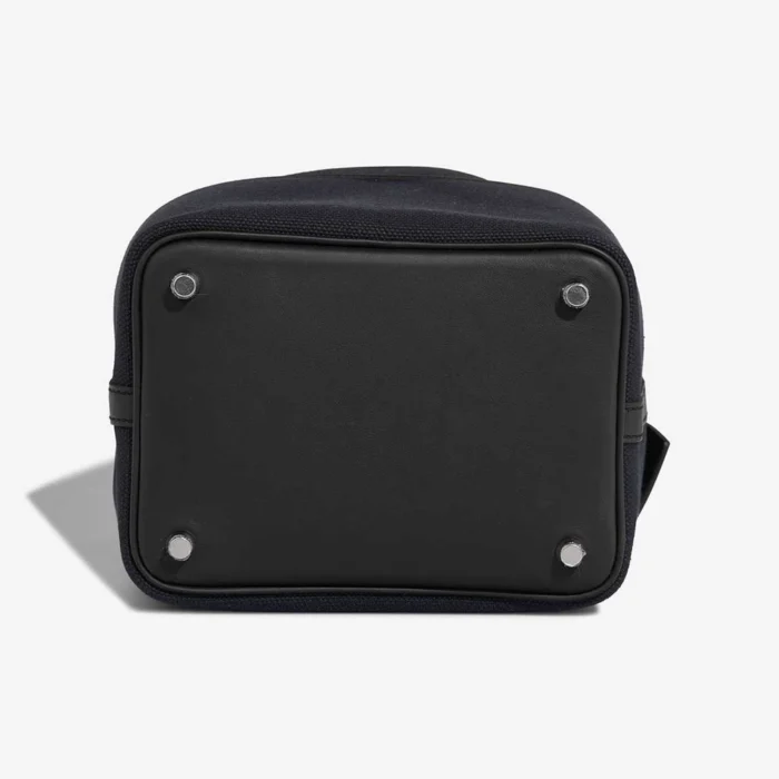 Best Replica Hermès Picotin Cargo 18 Toile/Swift Black/Bleu Marine PHW - Replica Handbags - Image 4