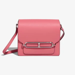 Best Replica Hermès Roulis 18 Swift Rose Azalee PHW - Replica Handbags