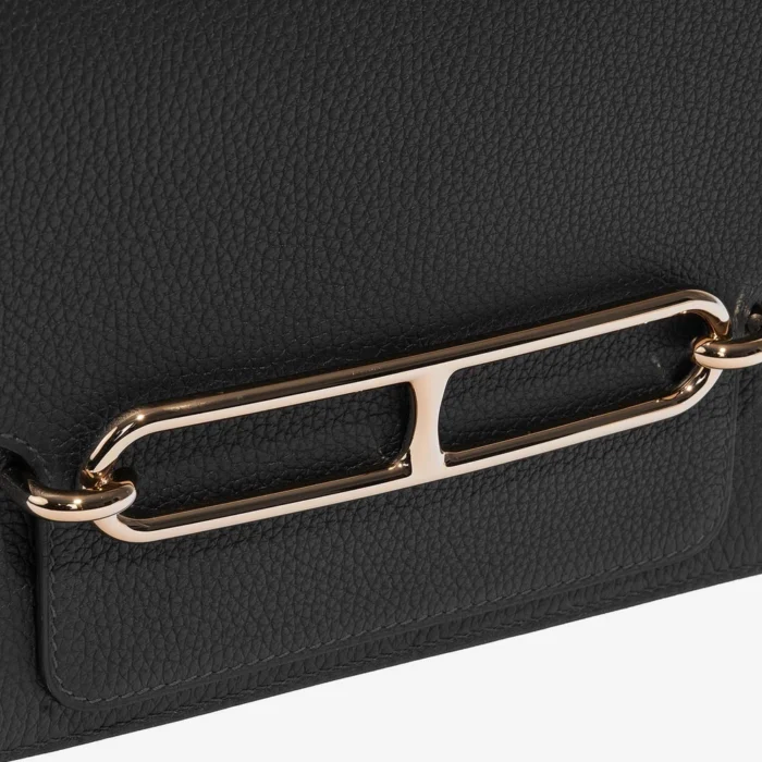 Best Replica Hermès Roulis 23 Clemence Caban GHW - Replica Handbags - Image 6